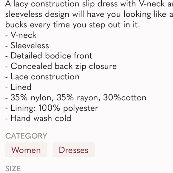 NWT Guess Lace Contrast Dress - Picture 3 of 6